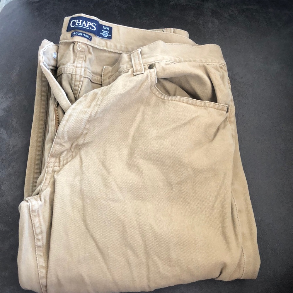 5 pocket twill chaps pants